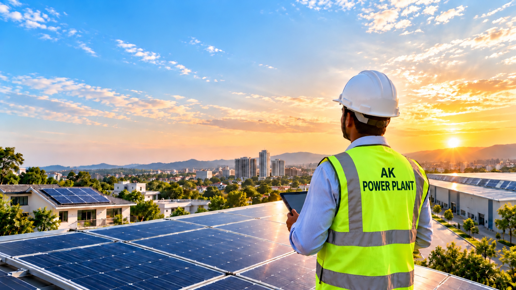Solar Solutions by AK Power Plant
